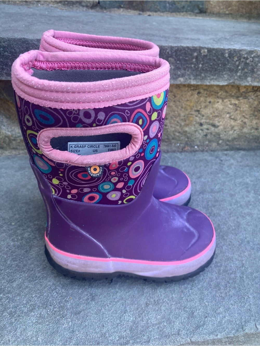 Bogs toddler 7 winter snow Boots